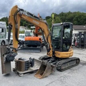 Case CX 39B S2 + 3 GODETS + GRAPPIN Mein Shop