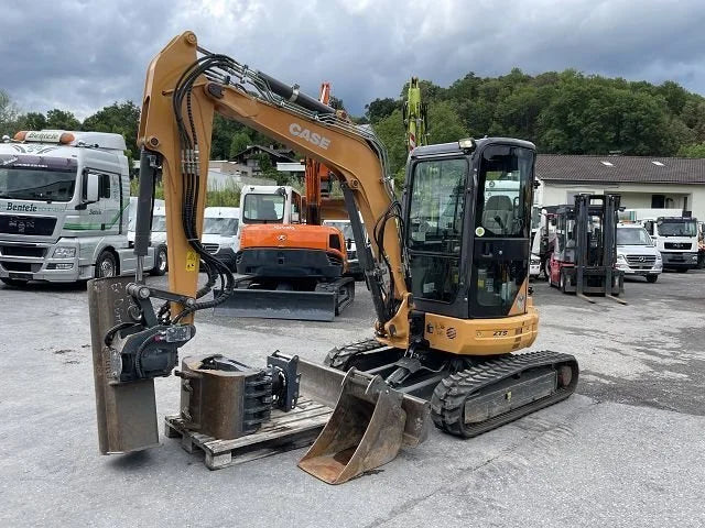 Case CX 39B S2 + 3 GODETS + GRAPPIN Mein Shop