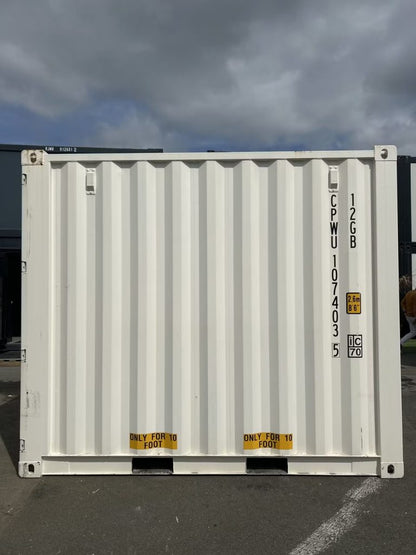 Container maritime 10 pieds – Blanc Mein Shop