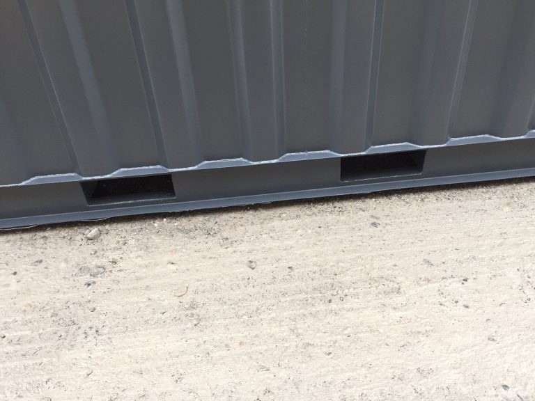 Conteneur de stockage 9 pieds avec porte latérale Mein Shop