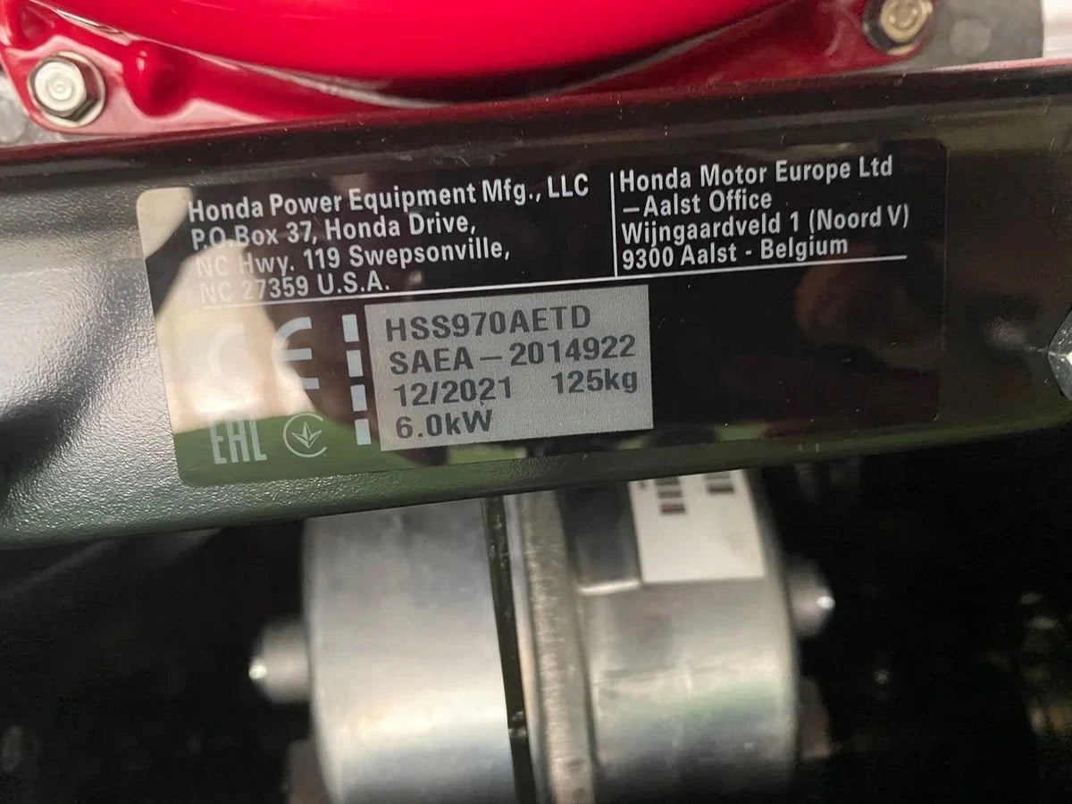 Honda HSS970A TD Mein Shop
