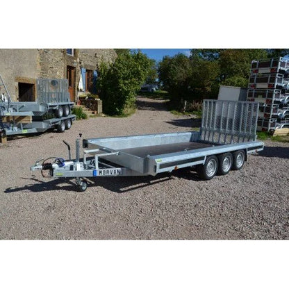 Vlemmix Porte-engin 400 x 180 PTAC 3500 kg 3 essieux 3×1500 kg Mein Shop