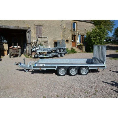 Vlemmix Porte-engin 400 x 180 PTAC 3500 kg 3 essieux 3×1500 kg Mein Shop