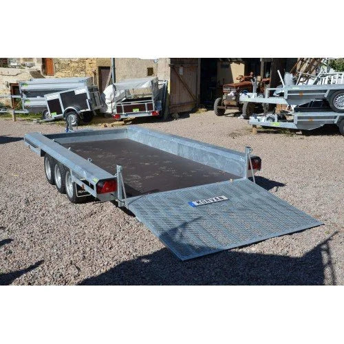 Vlemmix Porte-engin 400 x 180 PTAC 3500 kg 3 essieux 3×1500 kg Mein Shop