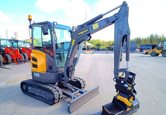 Volvo ECR25D + ENGCON + 3 GODETS